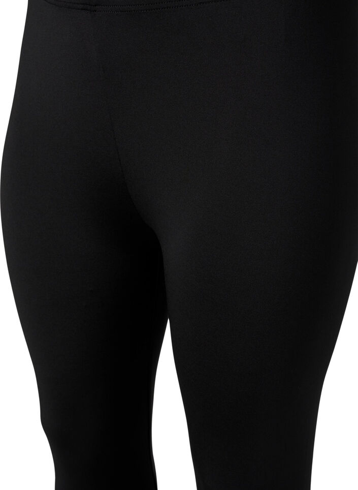 2 kpl 3/4-leggingsejä, Black / LEO AOP, Packshot image number 2