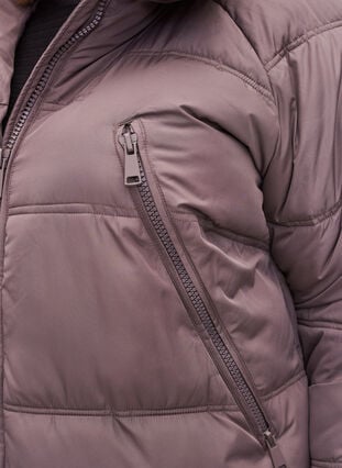 Talvitakki taskuilla ja korkealla kauluksella, Iron, Model image number 2