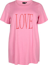 Oversize t-paita printillä, Rosebloom W. Love