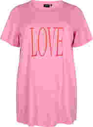 Oversize t-paita printillä, Rosebloom W. Love