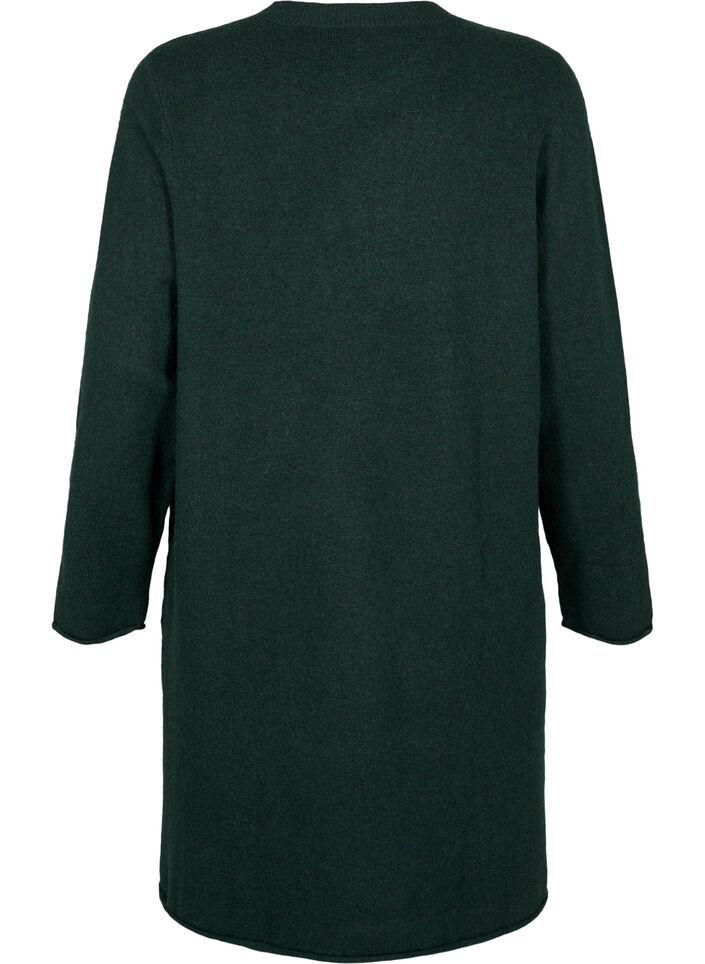 Neulemekko pyöreällä kaula-aukolla ja halkiolla, Scarab Mel., Packshot image number 1