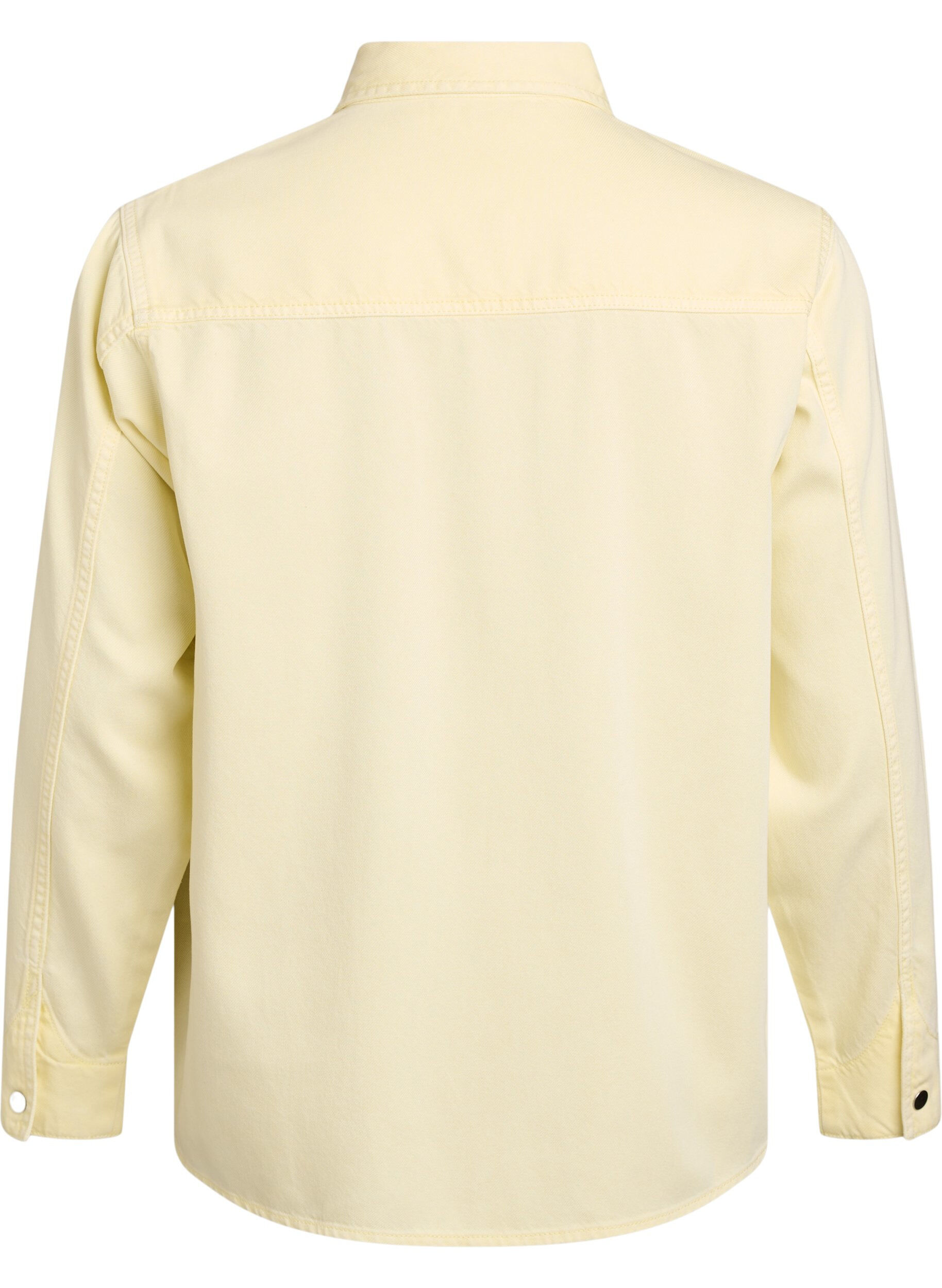 Zizzi Farkkupaita, jossa rintataskut, Keltainen, Packshot image number 1