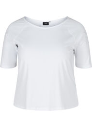 Puuvillainen t-paita 2/4-hihoilla , White