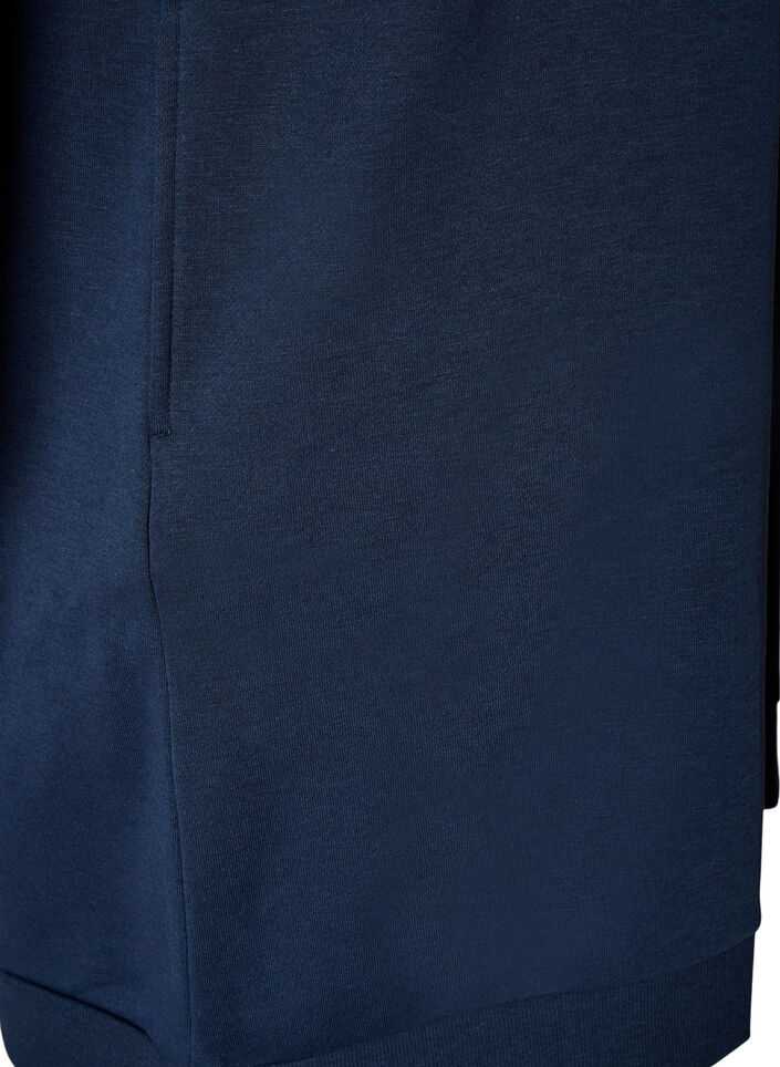 V&auml;lj&auml; collegemekko taskuilla, Sininen, Packshot image number 3