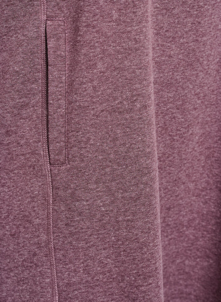 Lyhyt swetarimekko korkealla kauluksella ja taskuilla, Punainen, Packshot image number 3