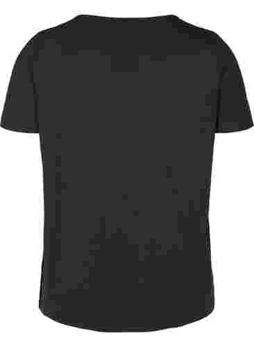 T-paita, Black, Packshot image number 1