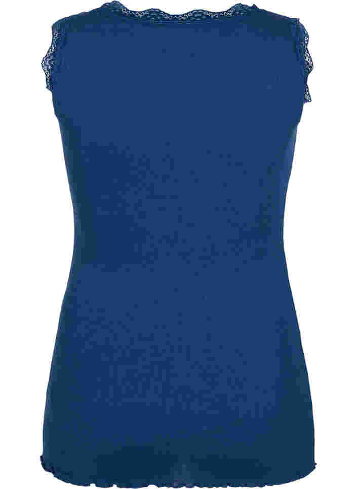 Toppi pitsireunalla, Insignia Blue, Packshot image number 1