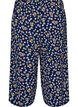 Culottes-housut kuosilla, Sininen, Packshot image number 1