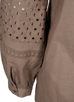 Pitkähihainen pusero koristeellisilla yksityiskohdilla, Caribou, Packshot image number 3