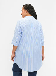 Pitkä raidallinen paita, jossa on 3/4-hihat, Marina W. Stripe, Model
