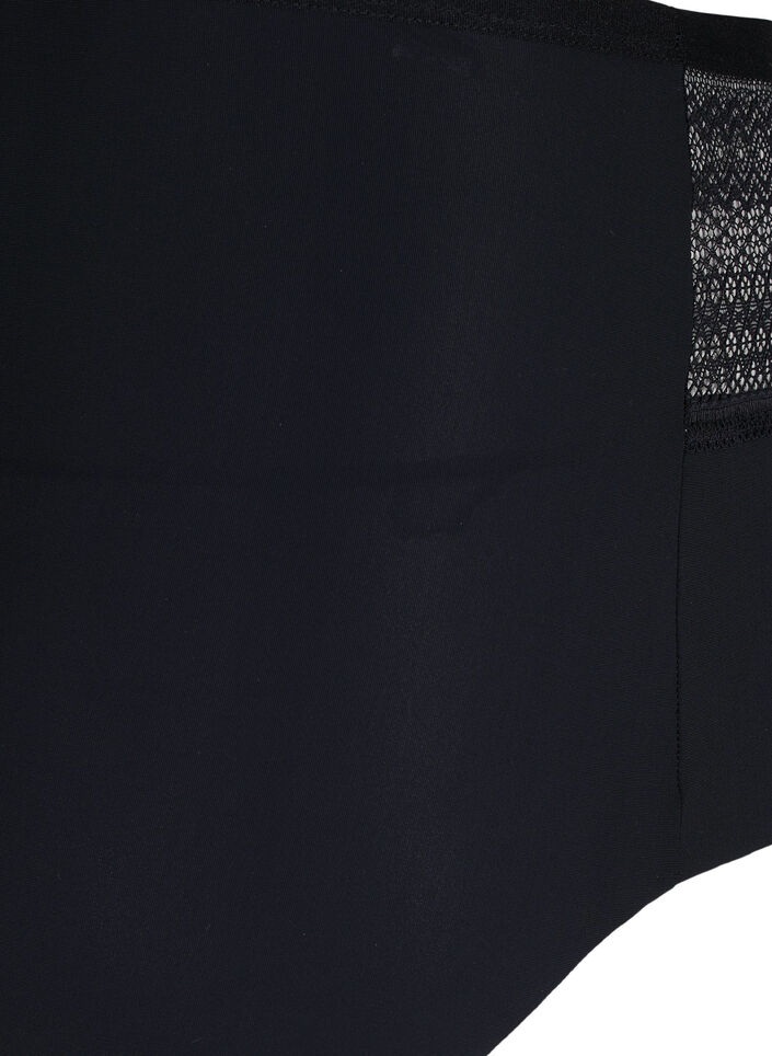 Alushousut esktra korkealla vyötäröllä, Black, Packshot image number 3