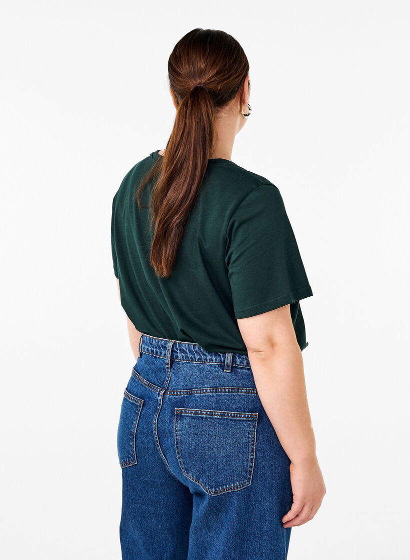 Jouluiset t-paidat 100 % puuvillaa, Scarab w. Tree, Model image number 1