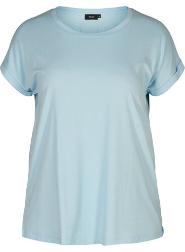 T-paita puuvillasekoitteesta, Dream Blue Mel., Packshot image number 0