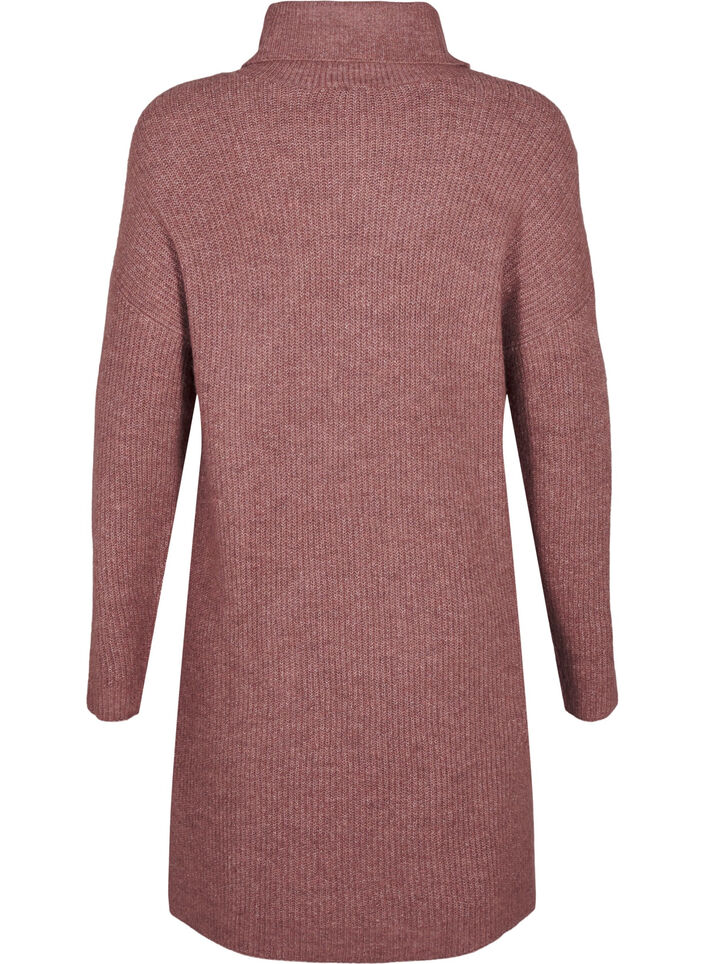 FLASH - Neulemekko poolokauluksella, Punainen, Packshot image number 1