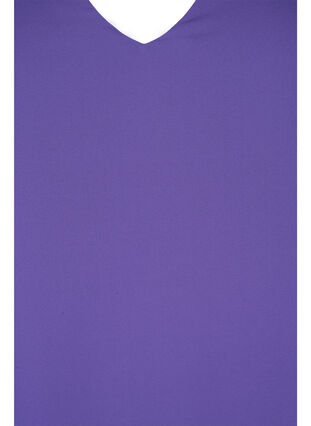 Pusero 3/4-hihoilla ja v-aukolla, Ultra Violet, Packshot image number 2