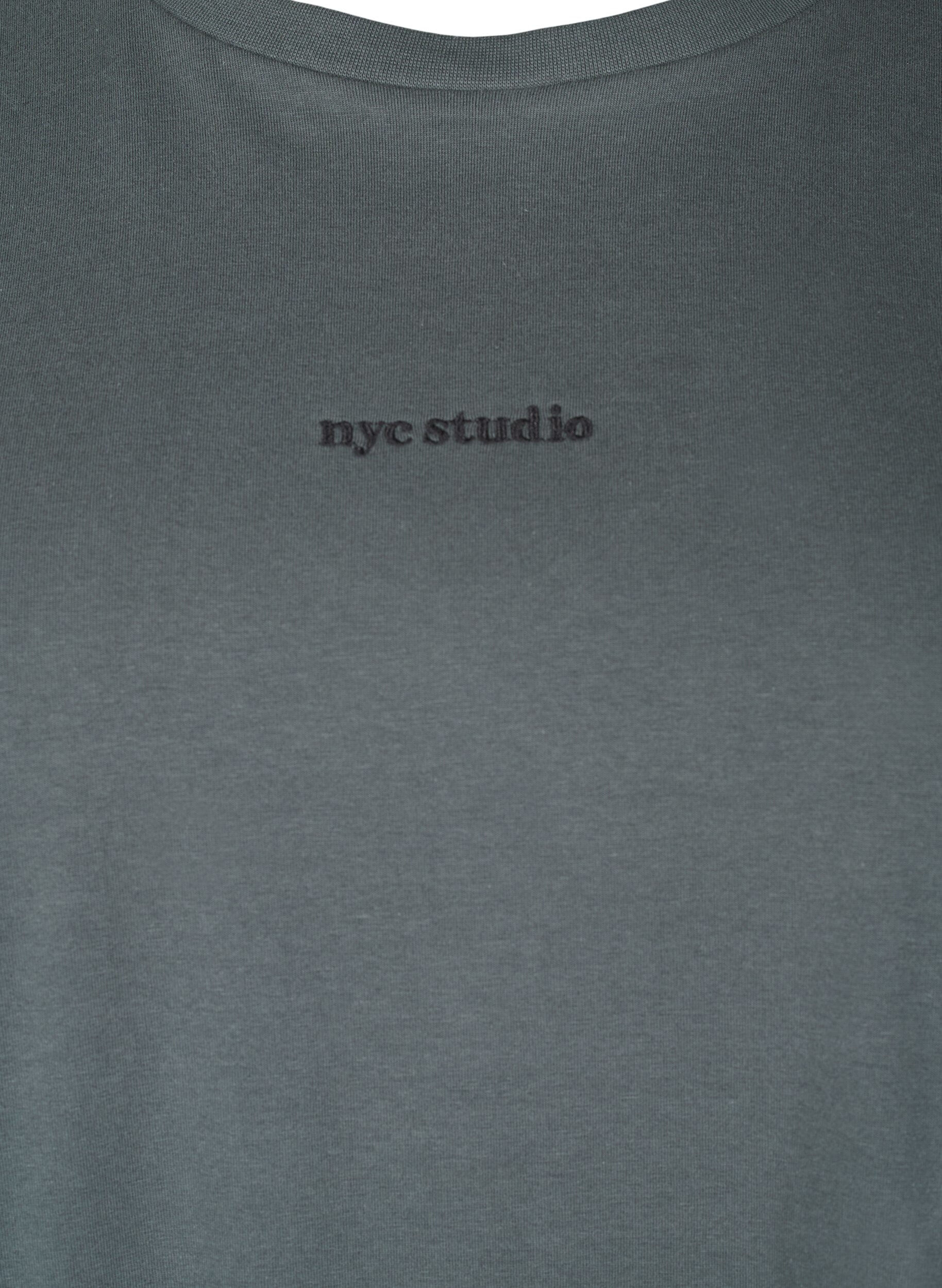 ZizziSporttinen T-paita luomupuuvillasta, , Packshot image number 2