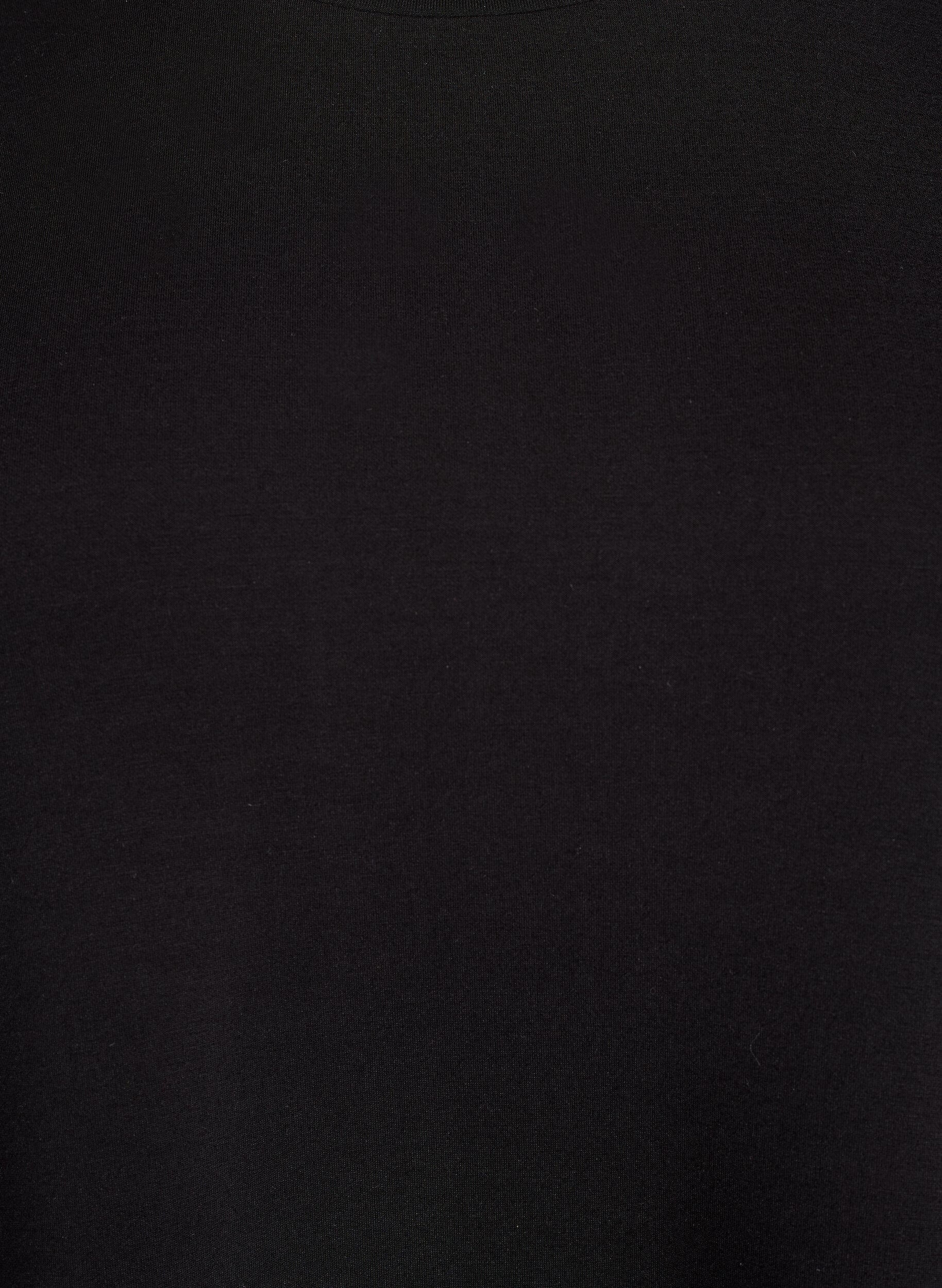 Zizzi Jerseypusero py&ouml;re&auml;ll&auml; p&auml;&auml;ntiell&auml;, Musta, Packshot image number 2