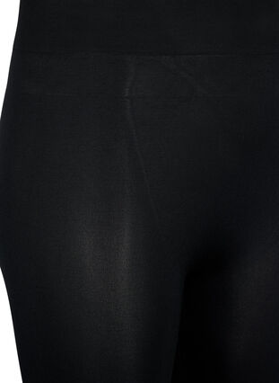 Saumattomat 3/4-leggingsit, Black, Packshot image number 2