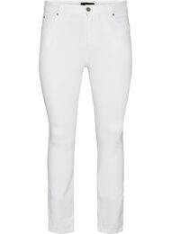 Amy korkea vy&ouml;t&auml;r&ouml;iset super slim fit -farkut, Valkoinen