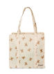 Ostoskassi vetoketjulla, Beige, Packshot image number 1