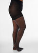 30 denierin push-up -sukkahousut glitterill&auml;, Musta, Packshot image number 0