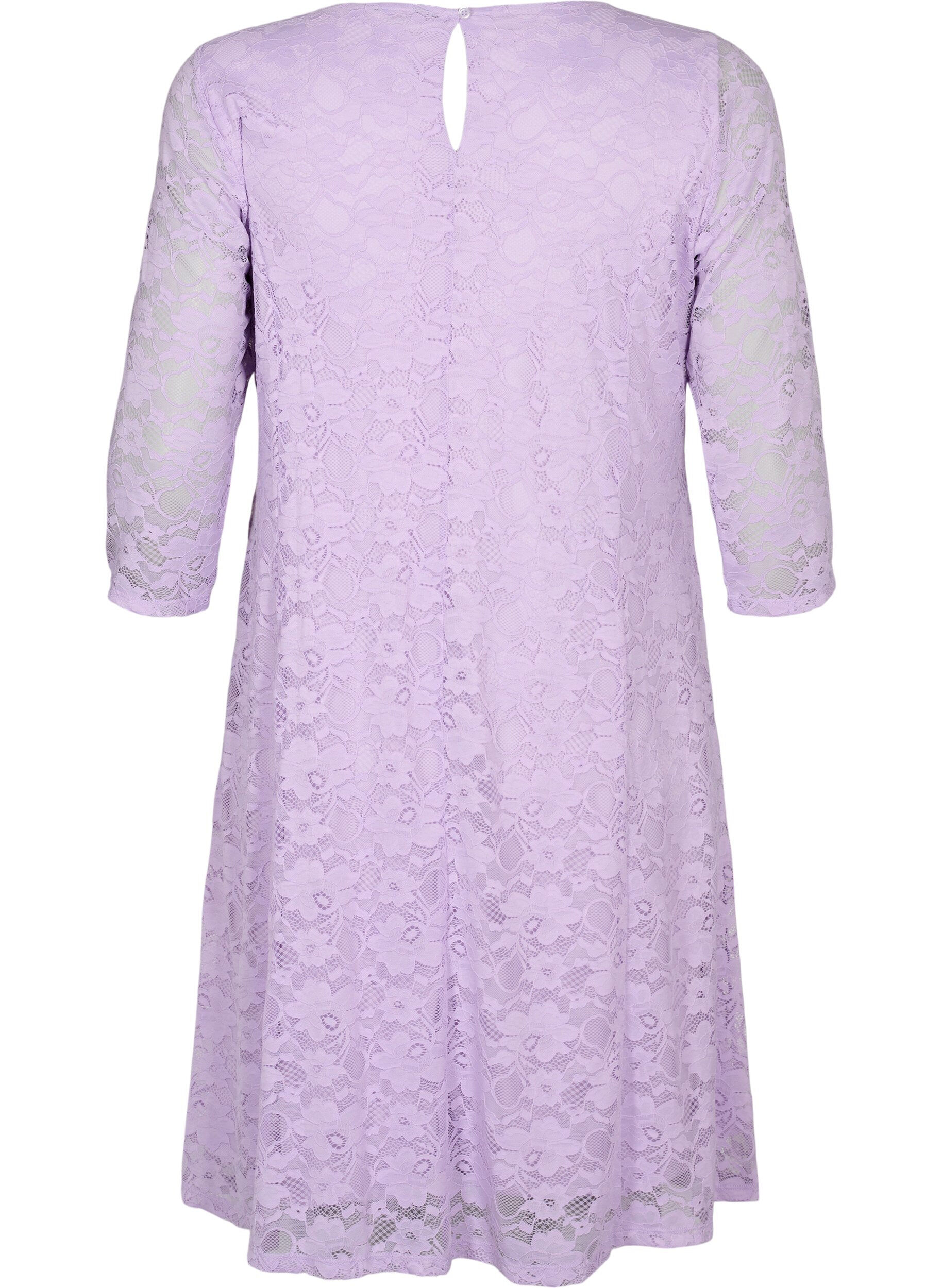 ZizziPitsimekko 3/4-hihoilla, Lavendula, Packshot image number 1