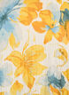 Lyhyt mekko, jossa on ryppyinen pinta ja lyhyet hihat, Keltainen, Packshot image number 2