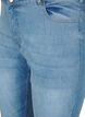 Bootcut -farkut halkiolla, Blue Denim, Packshot image number 2