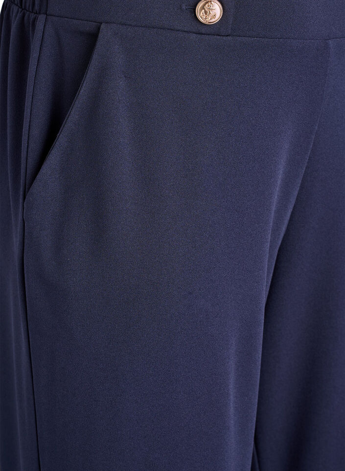 Rennot housut taskuilla, Sininen, Packshot image number 2