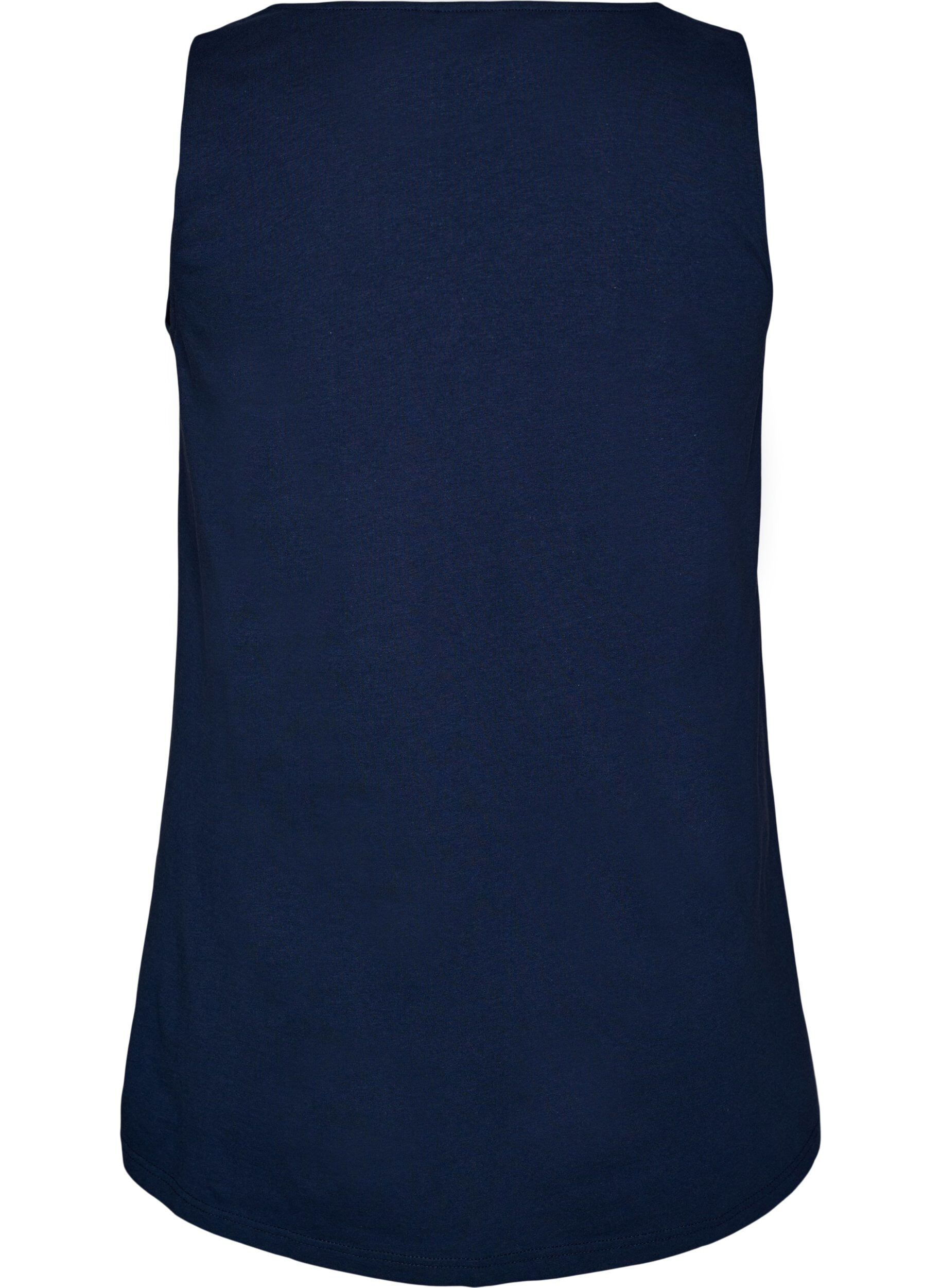 ZizziPuuvillatoppi A-mallissa, Sininen, Packshot image number 1