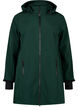 Softshell-takki irroitettavalla hupulla, Vihre&auml;, Packshot image number 0