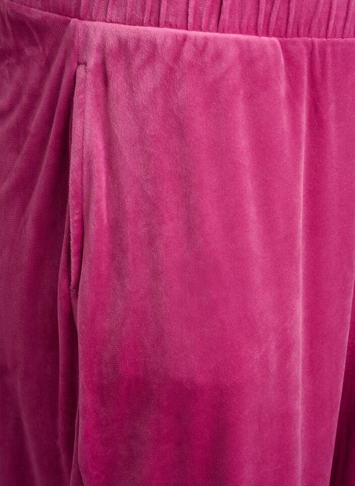 Velourhousut taskuilla, Boysenberry, Packshot image number 2