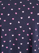 Painettu y&ouml;paita, Sininen, Packshot image number 2