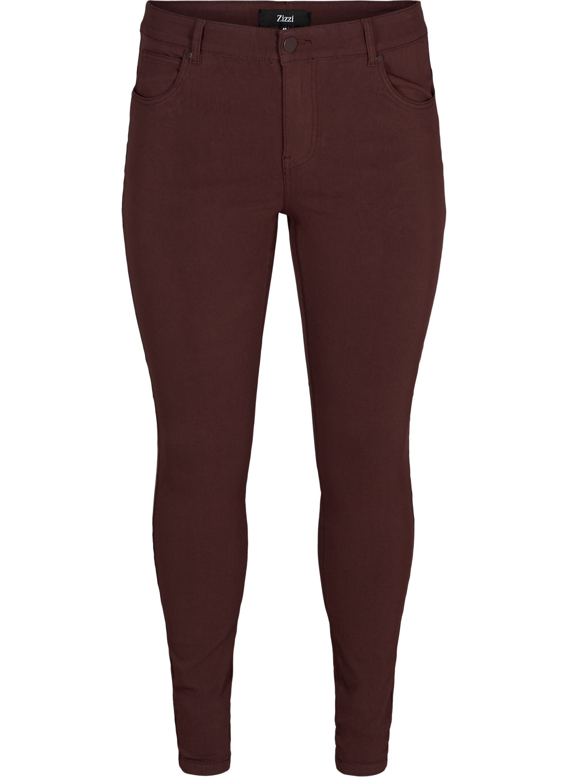 ZizziHousut, Tumma Bordeaux, Packshot image number 0