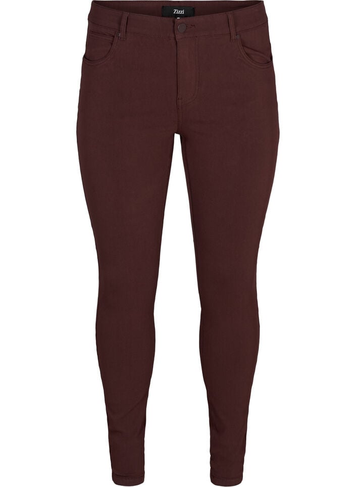 Housut, Tumma Bordeaux, Packshot image number 0