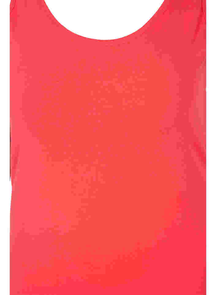Yksivärinen perustoppi puuvillasta, Hibiscus, Packshot image number 2