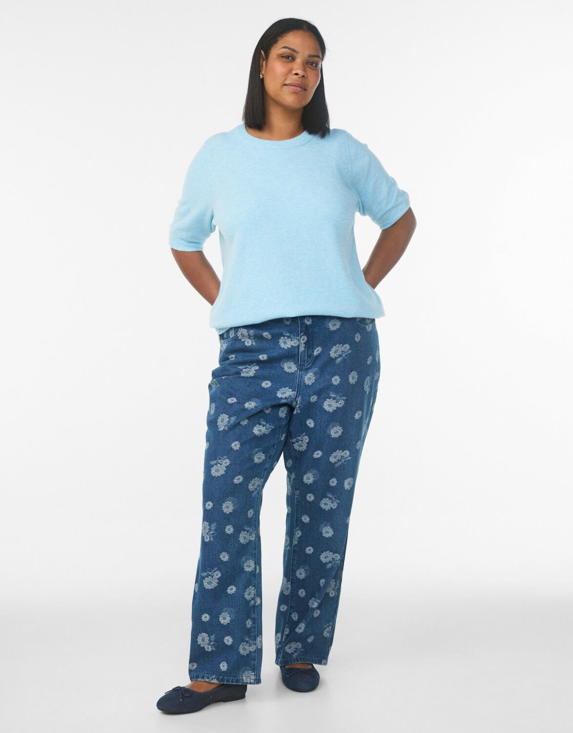 Regular-fit farkkuja