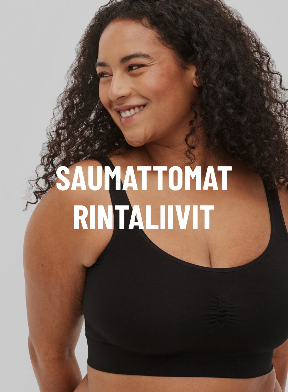 Saumattomat rintaliivit naisille - Isot koot - Koot 85E-115H - Zizzi