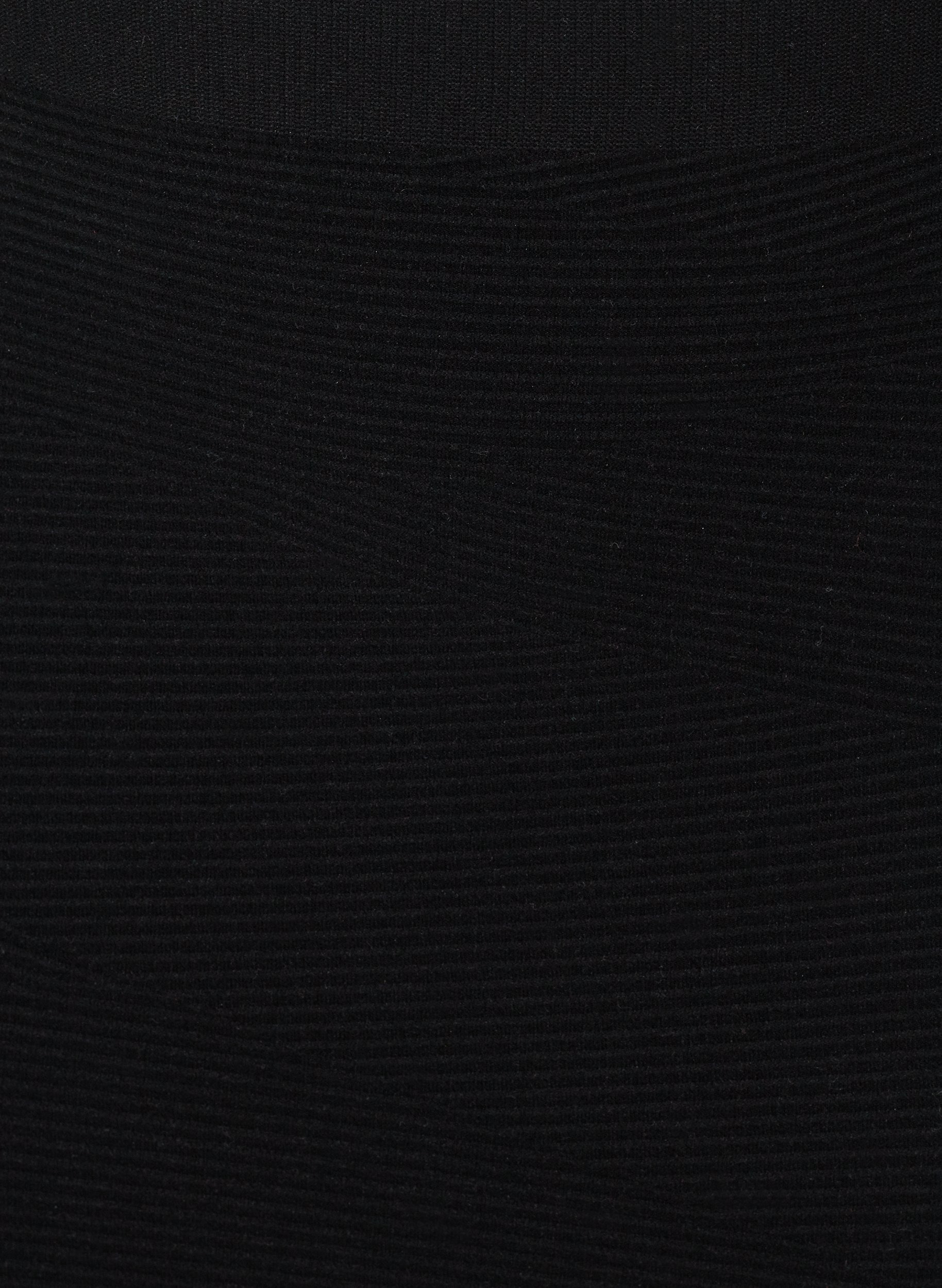 Tyköistuva saumaton hame , Black, Packshot image number 2
