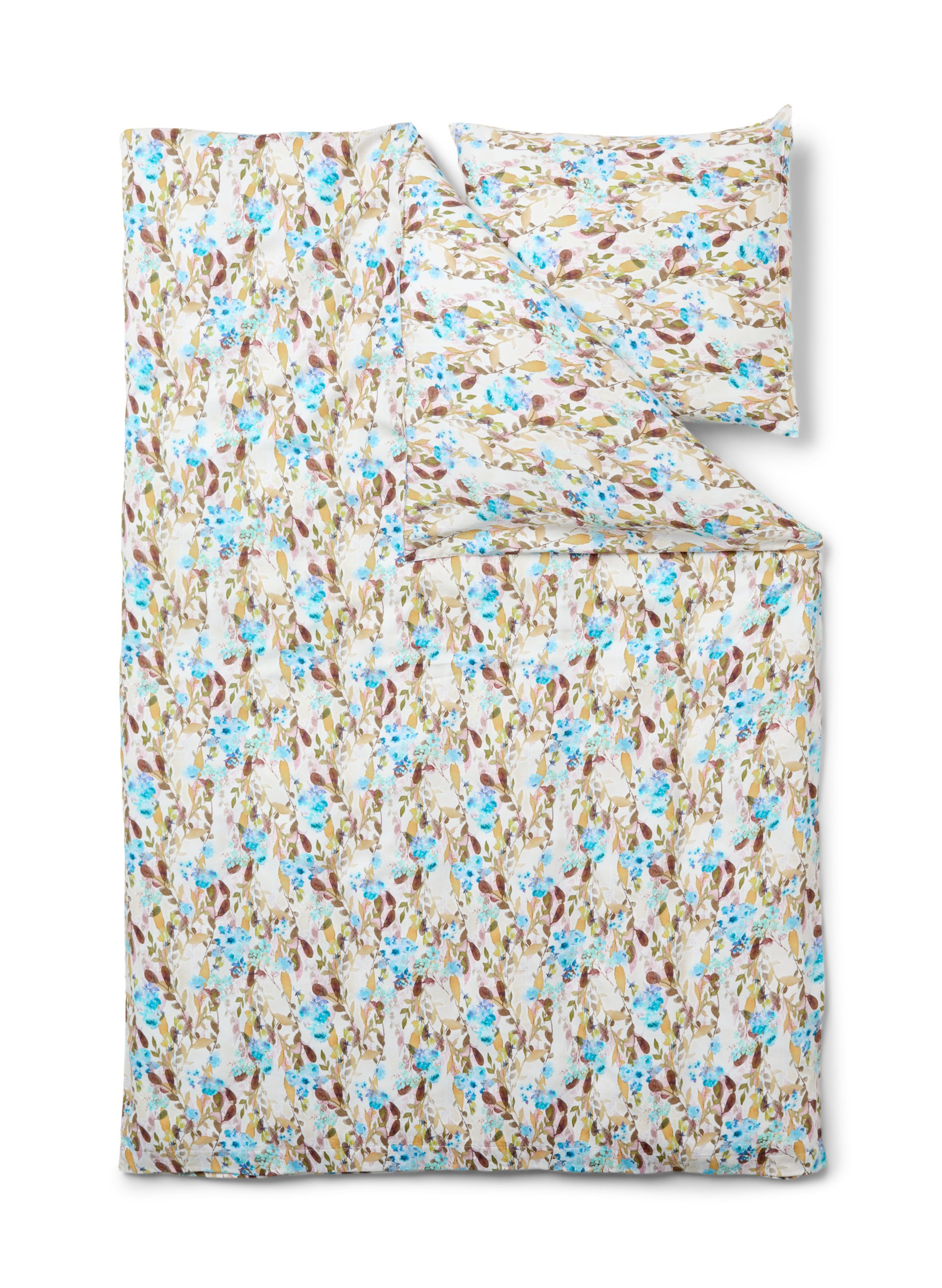 Puuvillainen pussilakanasetti kuviolla, Multi color AOP, Packshot image number 1