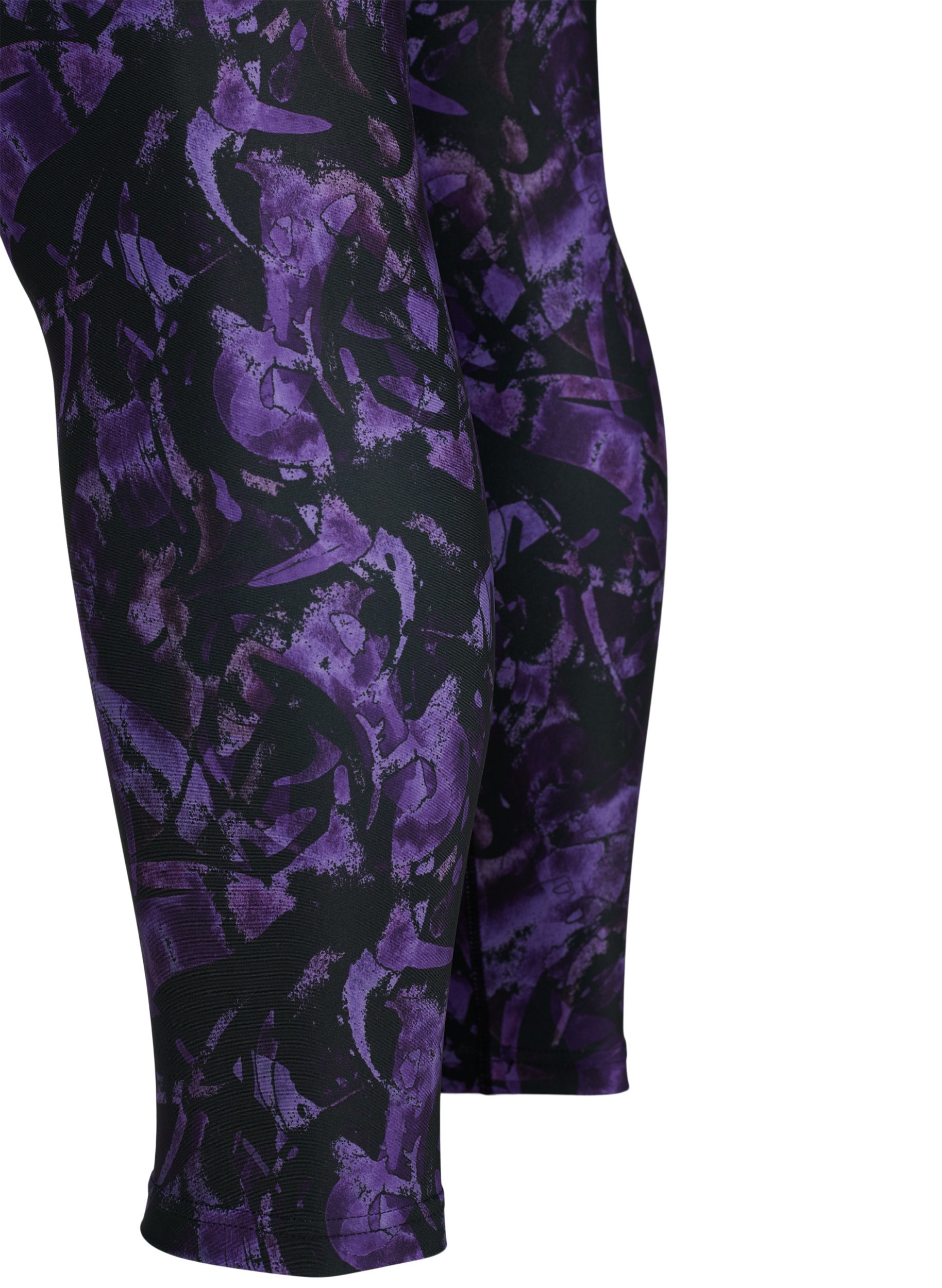 Kropatut treenitrikoot kuosilla, Multi Purple, Packshot image number 3