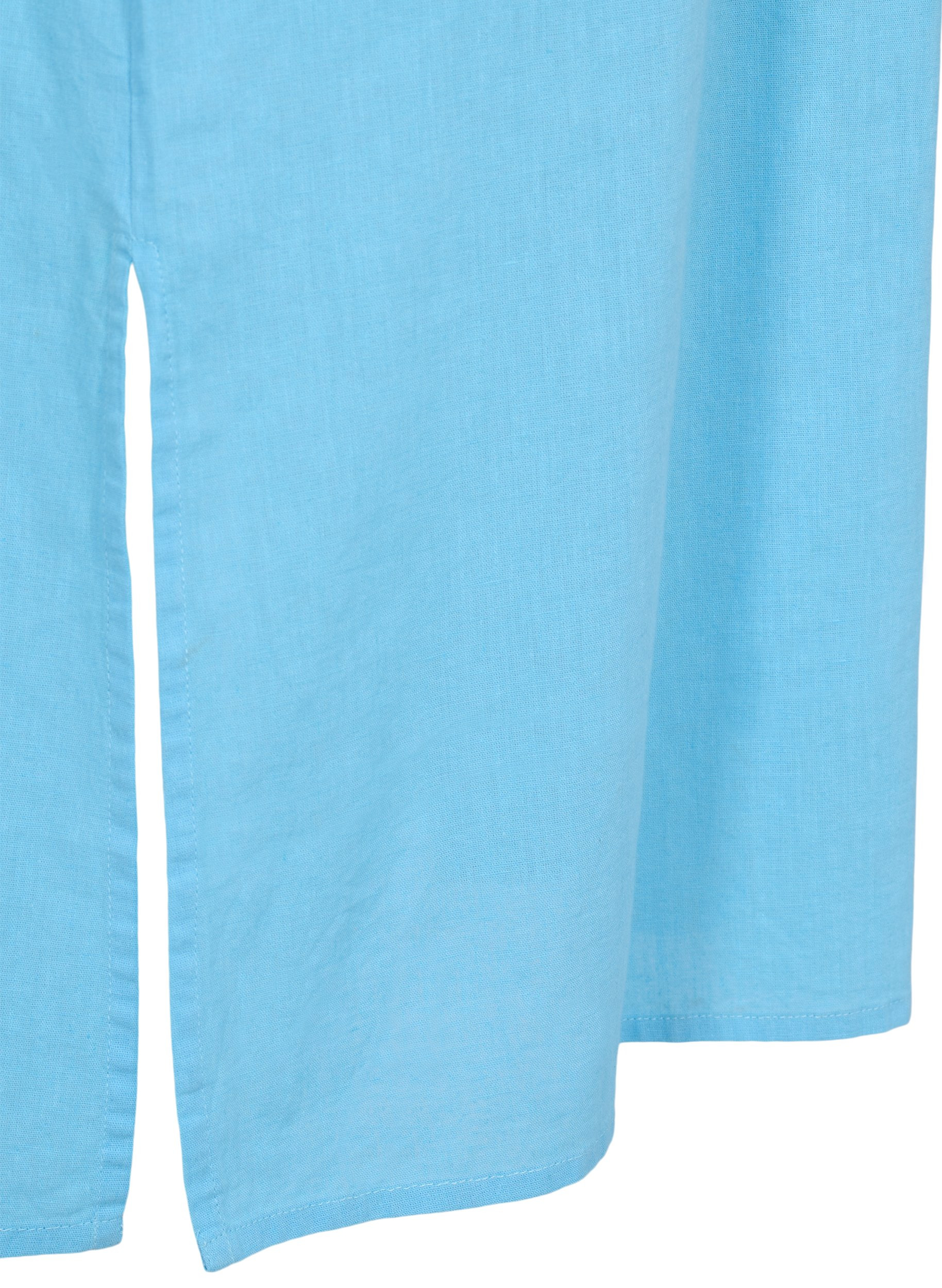 Pitkä paitamekko lyhyillä hihoilla, Alaskan Blue, Packshot image number 3