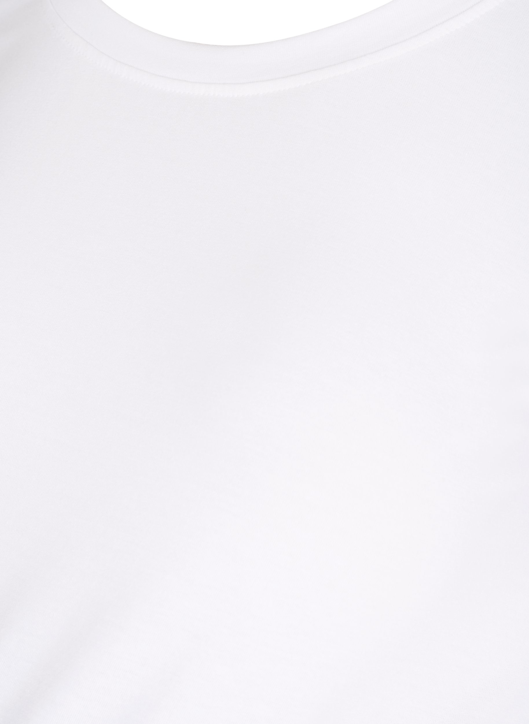 Perus äitiyspusero pitkillä hihoilla , White, Packshot image number 2