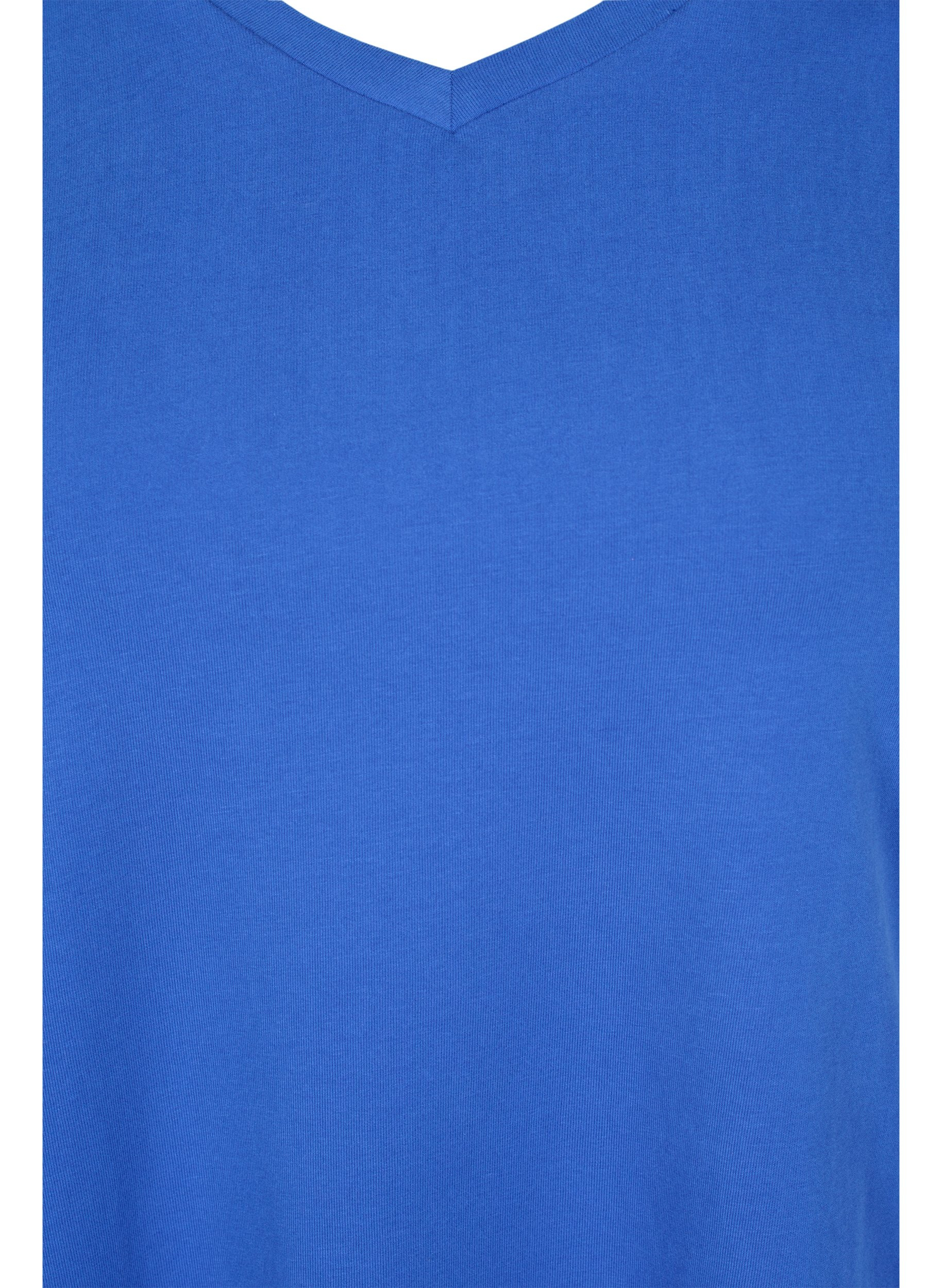 Perus T-paita, Dazzling Blue, Packshot image number 2