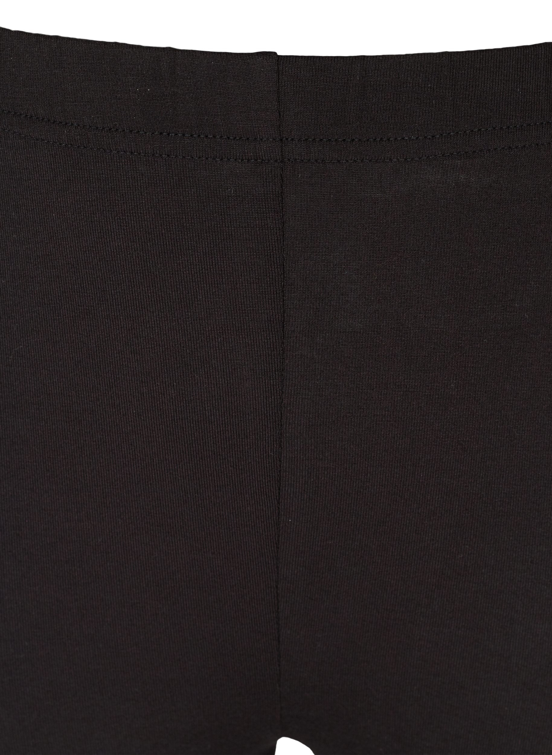 3/4-legginsit napeilla, Black, Packshot image number 2