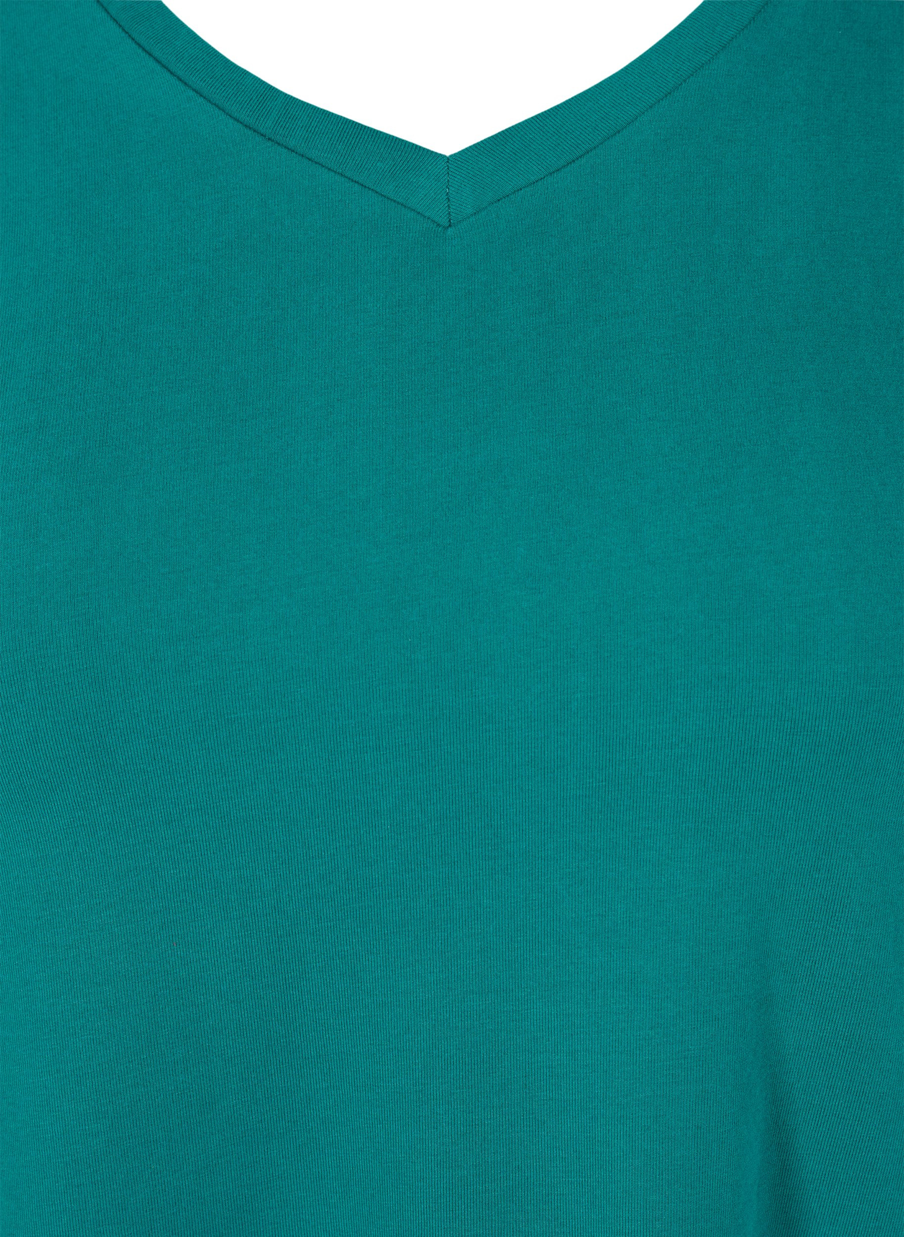 Perus T-paita, Teal Green, Packshot image number 2