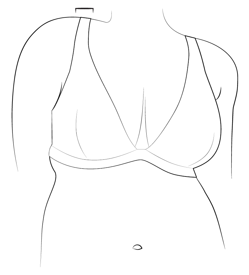 Bralette-rintaliivit